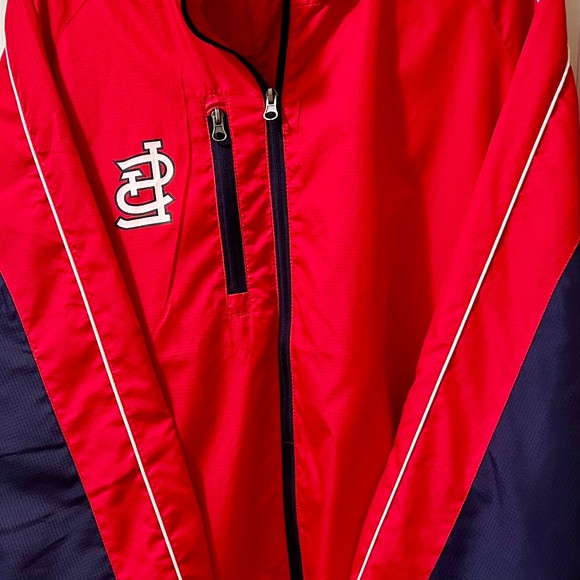 STL Cardinals Men’s Windbreaker - Picture 1 of 2